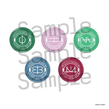 キャラクターロゴリングライト／Ev3ns【ランダム5種】(HAMAツアーズpresents “おもてなしライブ” -Sparkle-)