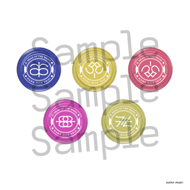 キャラクターロゴリングライト／L4mps【ランダム5種】(HAMAツアーズpresents “おもてなしライブ” -Sparkle-)